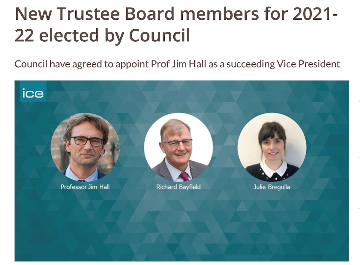 New trustee board members 2021-2022