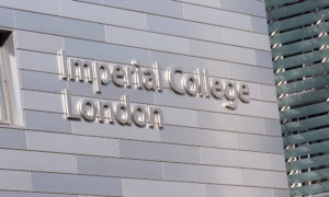 Imperial College London signage