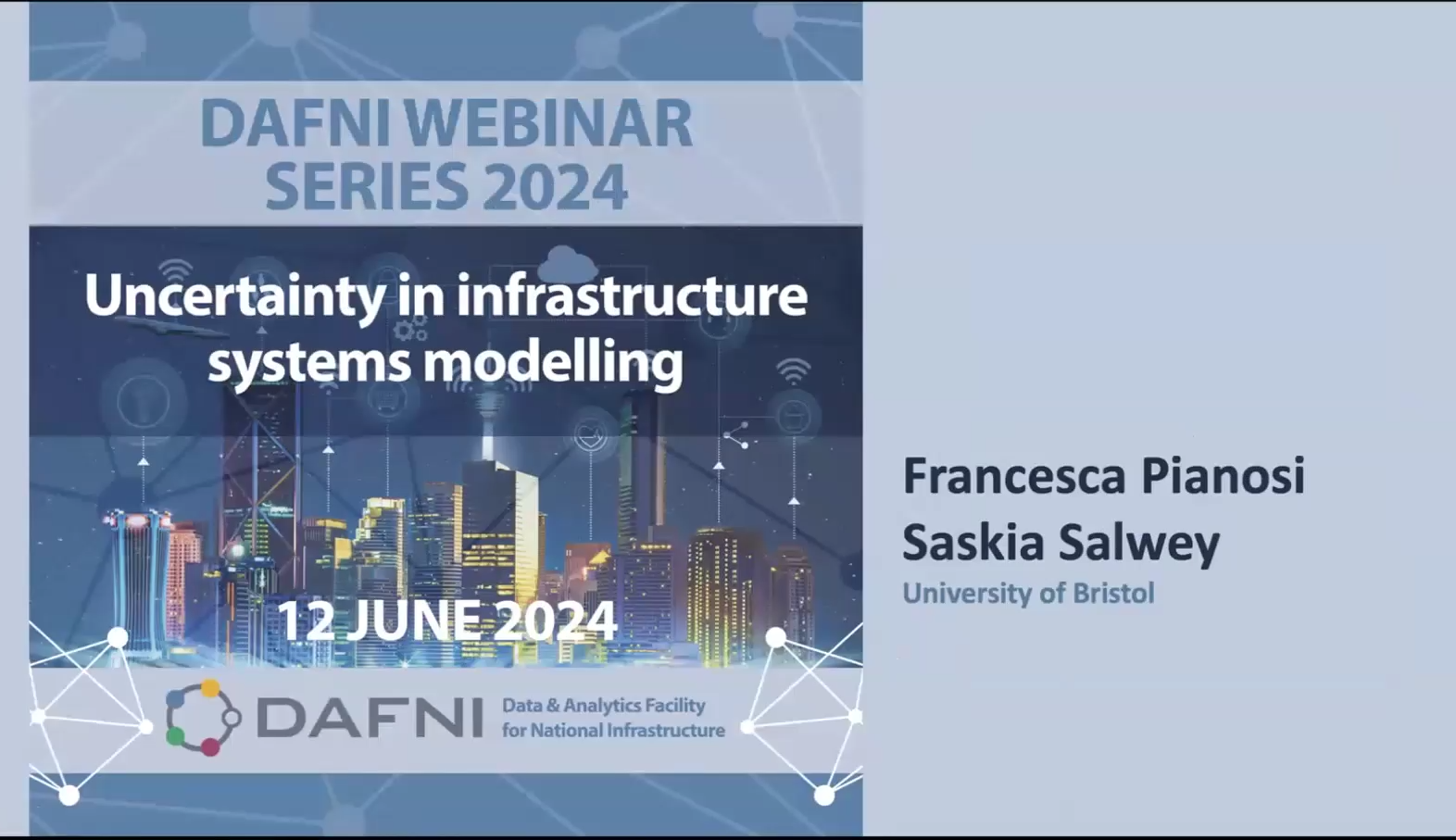 Handling uncertainty in infrastructure systems modelling