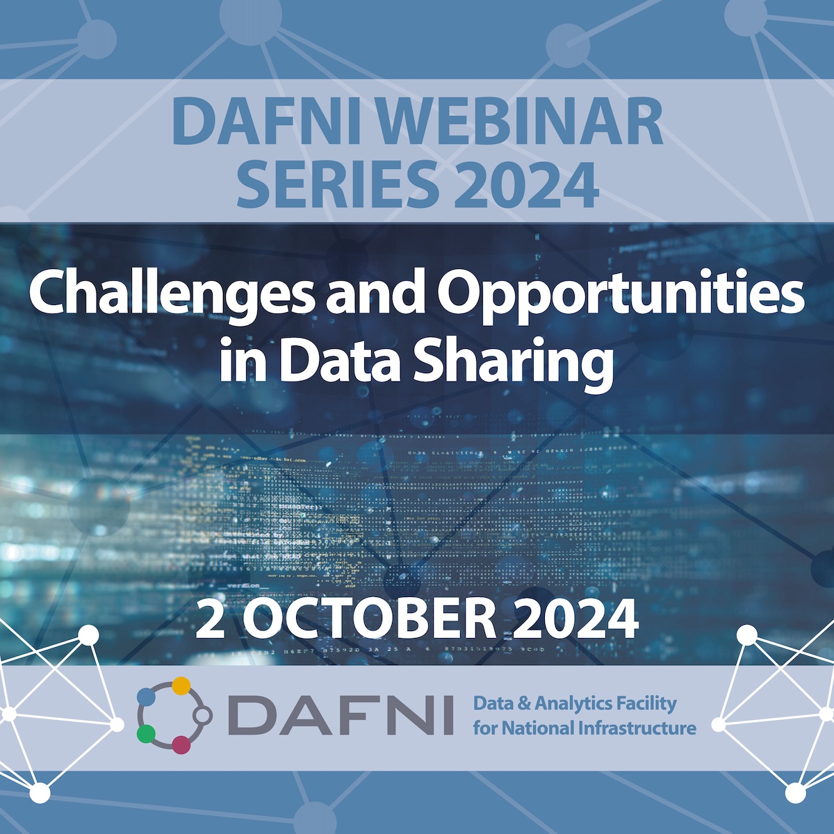 Challenges and Opportunities in Data Sharing 2 October 2024