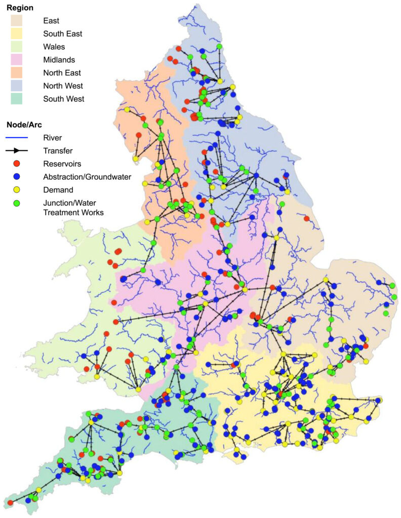 Environment Agency waterworks map